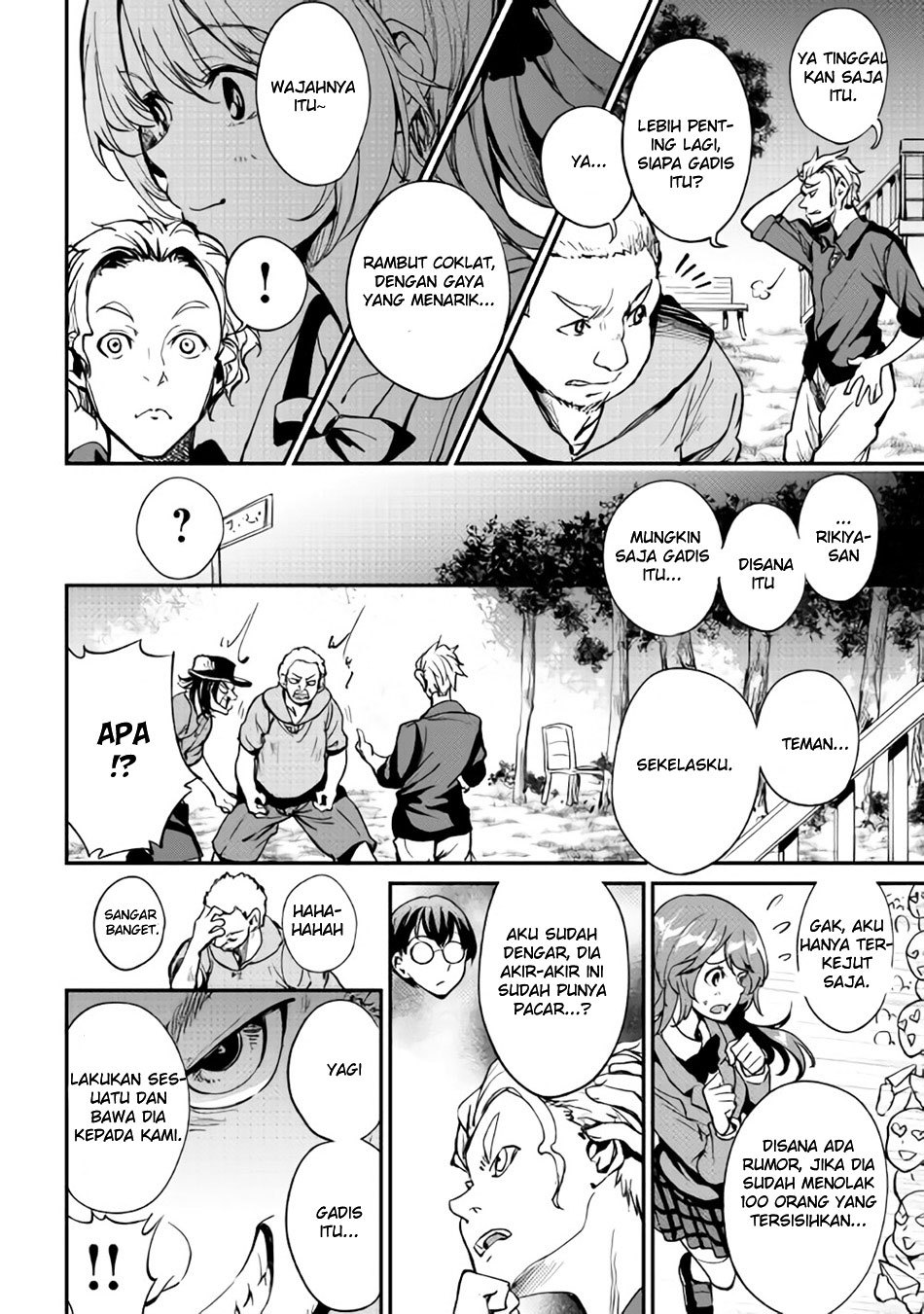 B Group no Shounen X Chapter 14 Bahasa Indonesia